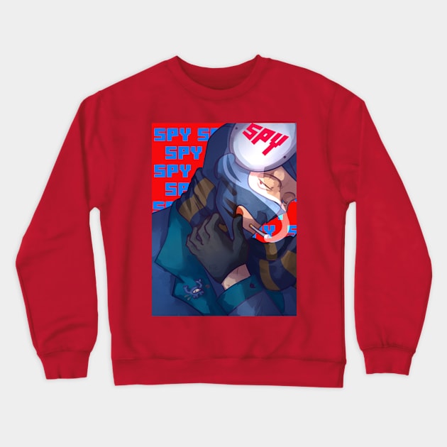 Spy Team Fortress 2 Crewneck Sweatshirt by LaSark